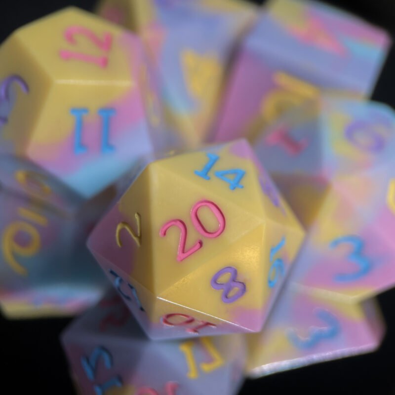 Set de dados Candy Colors - Edição Original