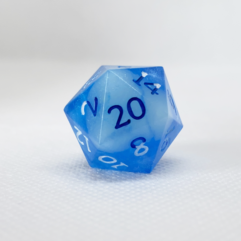 Set de dados Cristal Fluorescente