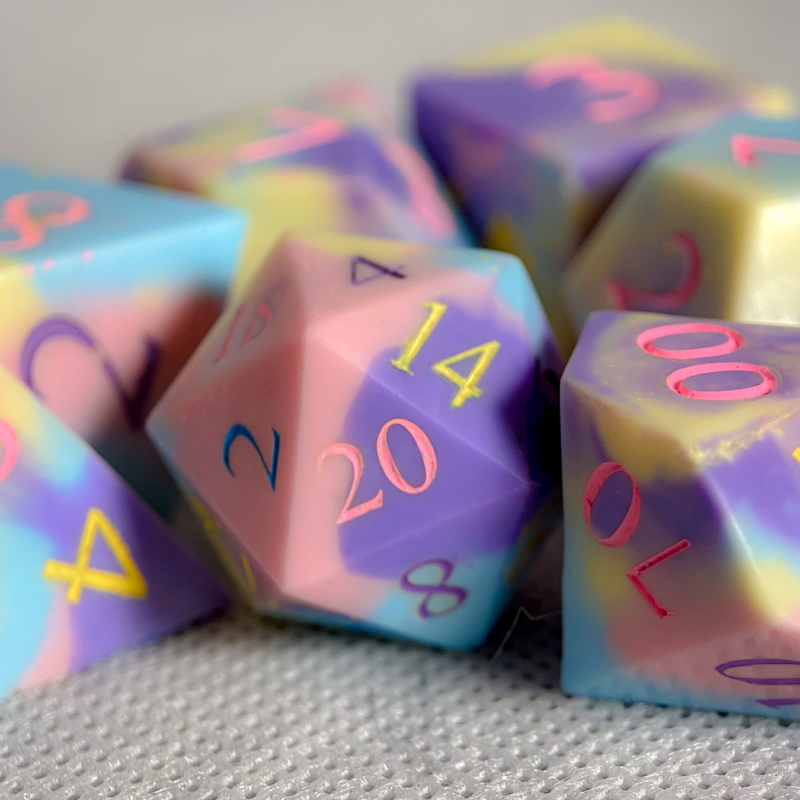 Set de dados Candy Colors