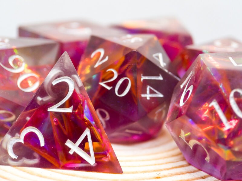 Set de dados Coração de Rubi - Imagem 2