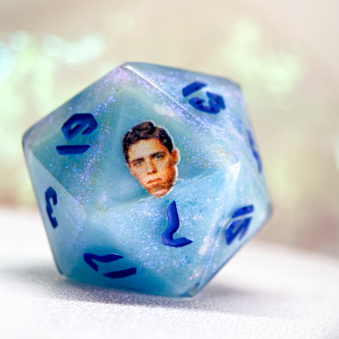 Dado d20 Jumbo RODA VIVA (40mm) - Imagem 3